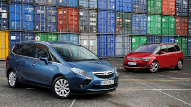 Citroen Grand C4 Picasso vs Vauxhall Zafira Tourer pictures
