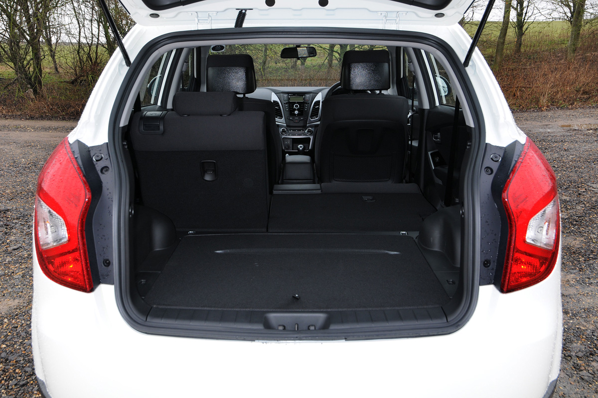 SsangYong Korando boot space