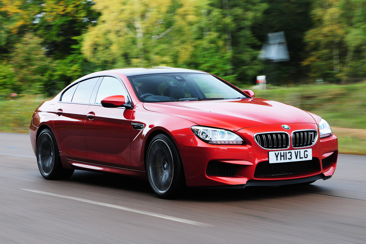 BMW M6 Gran Coupe in action