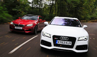 Audi RS7 vs BMW M6 Gran Coupe