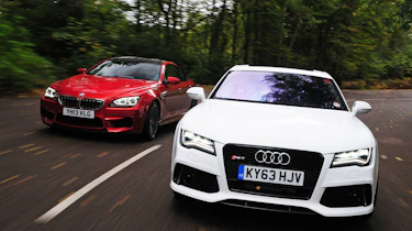 Audi RS7 vs BMW M6 Gran Coupe