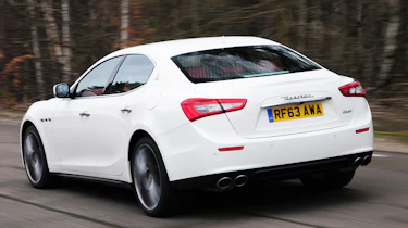 Maserati Ghibli S rear tracking
