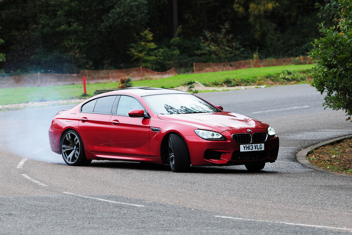 BMW M6 Gran Coupe action