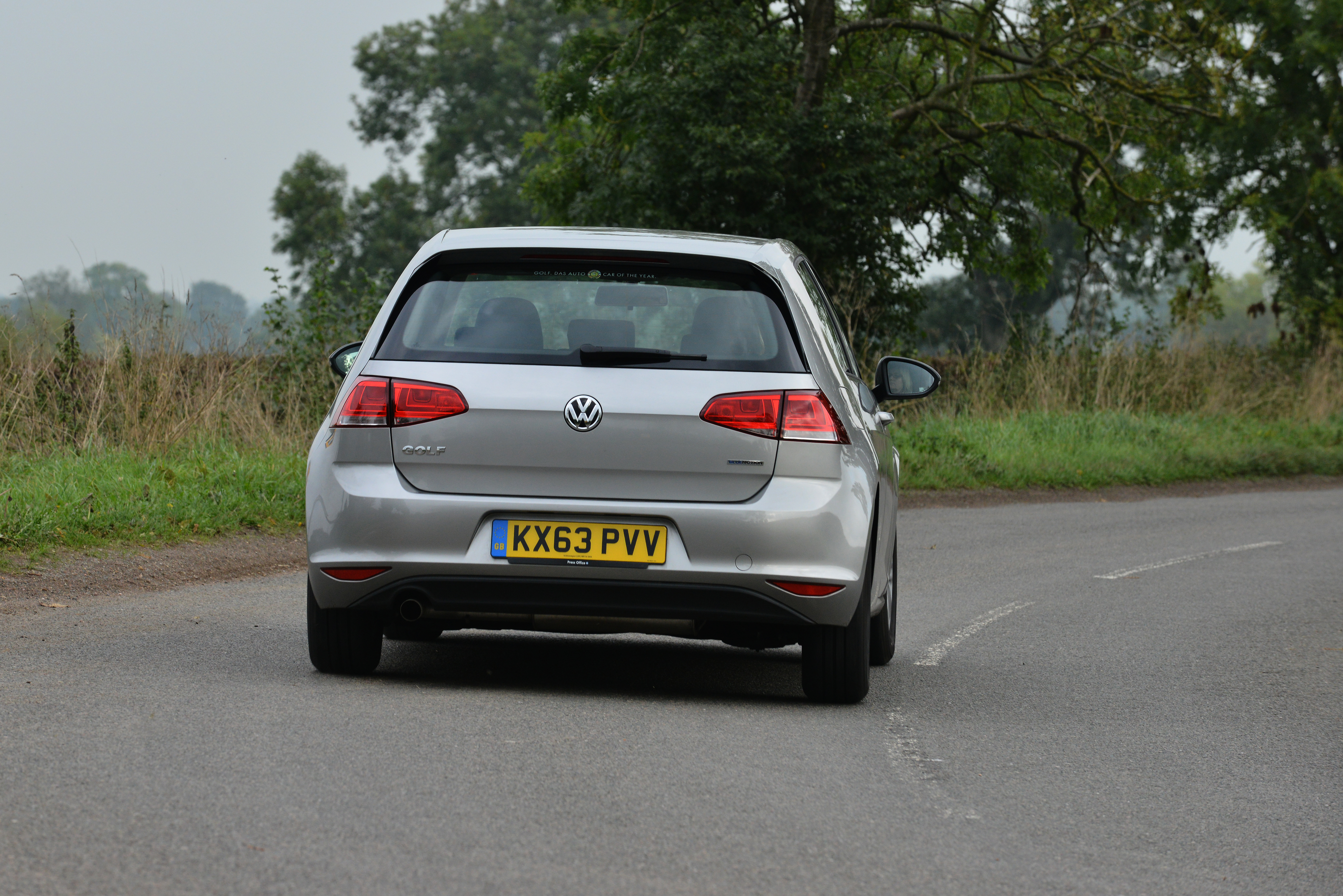 Volkswagen Golf Bluemotion rear action