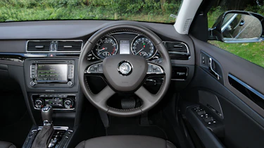 Skoda Superb 4x4 interior