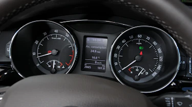 Skoda Superb 4x4 dash