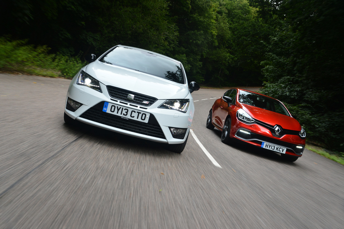 Renaultsport Clio 200 vs SEAT Ibiza SC Cupra