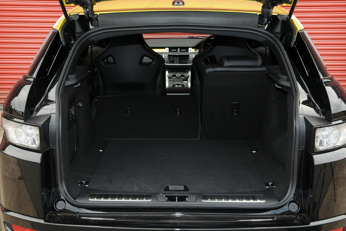 Range Rover Evoque boot