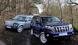 Land Rover Discovery vs Toyota Land Cruiser