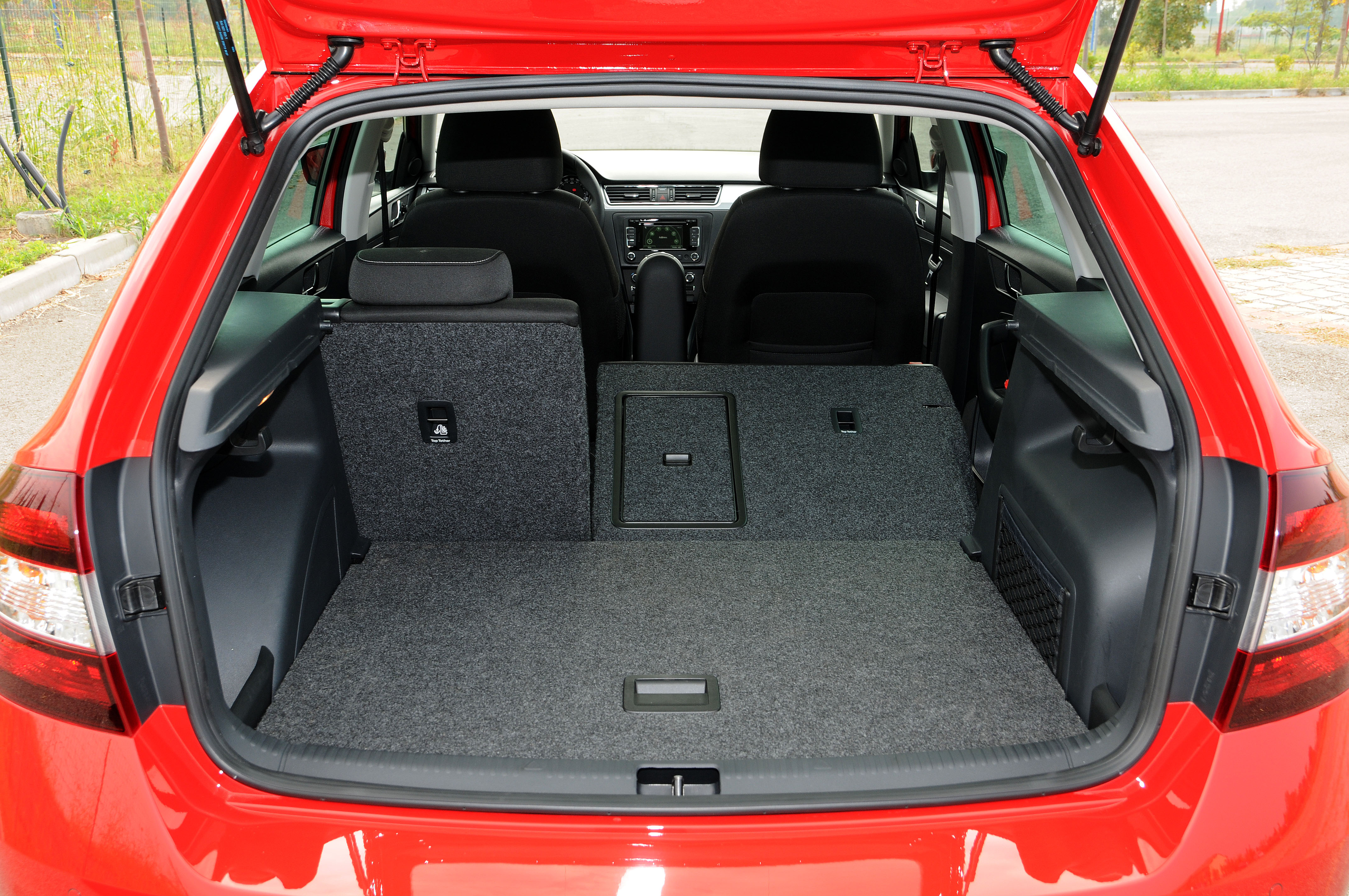 Skoda Rapid Spaceback boot space 