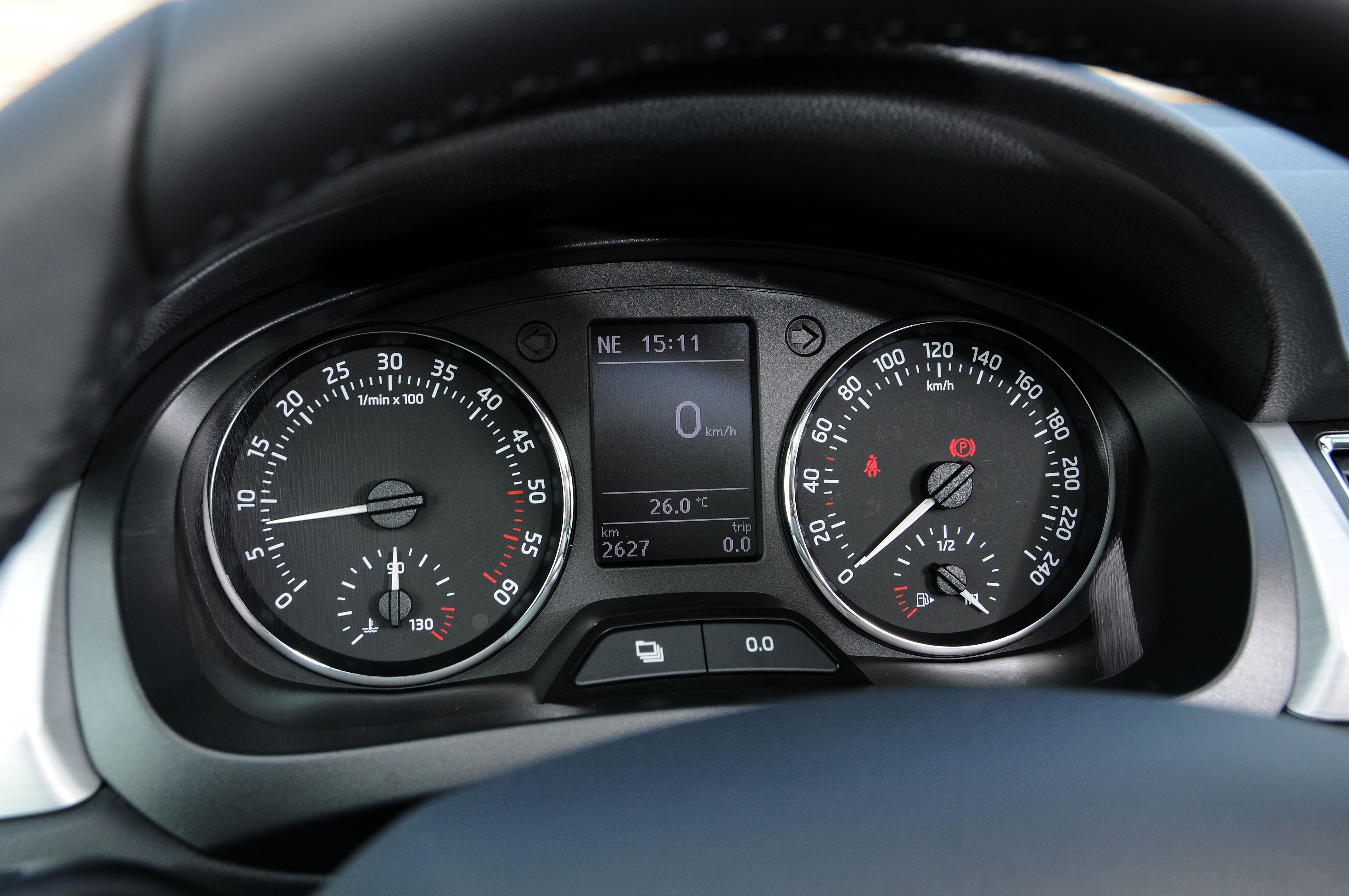 Skoda Rapid Spaceback dashboard 