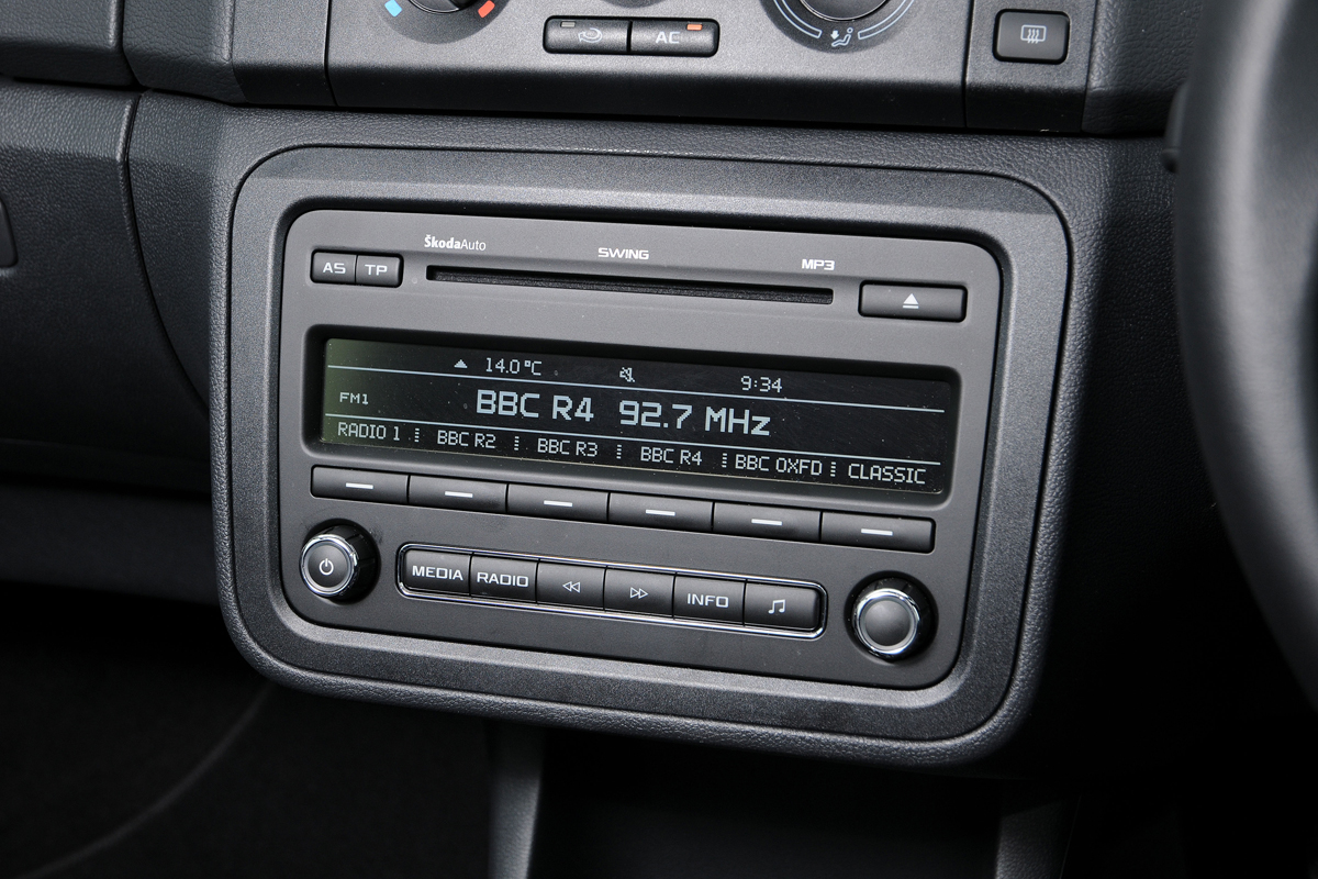 Skoda Fabia Estate stereo