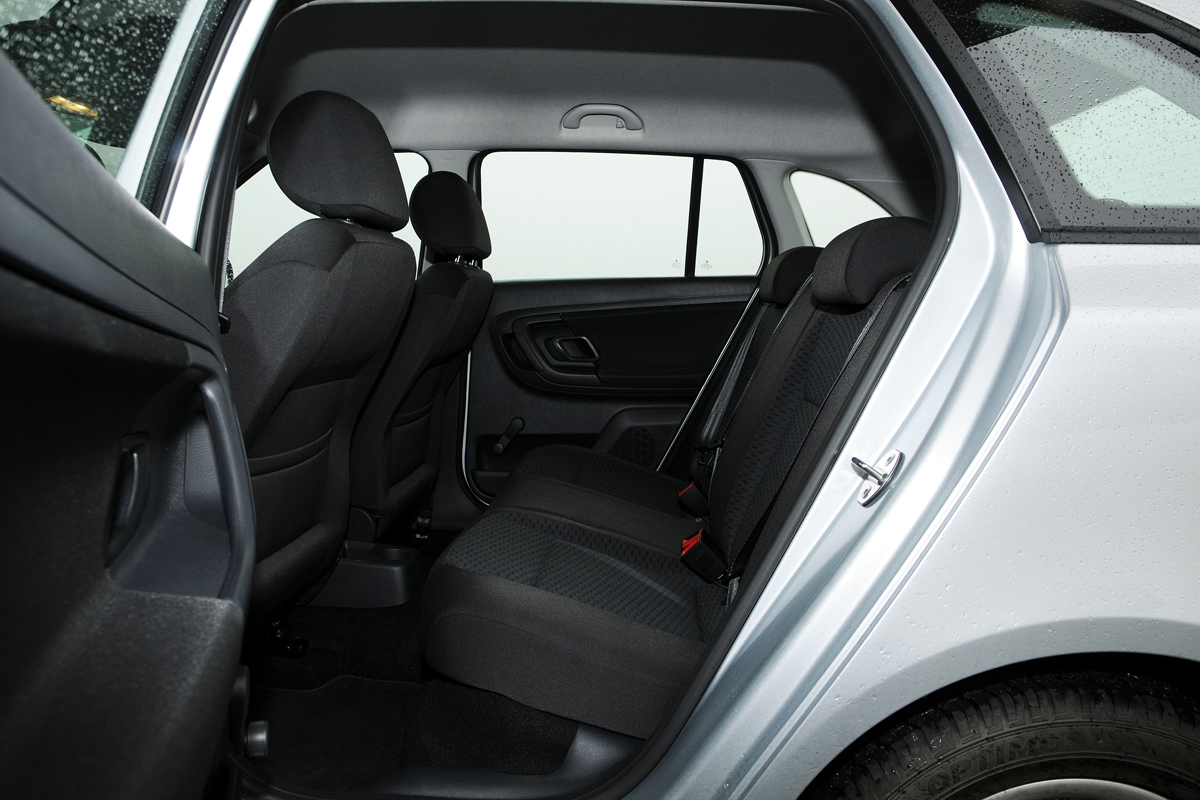 Skoda Fabia Estate rear seats