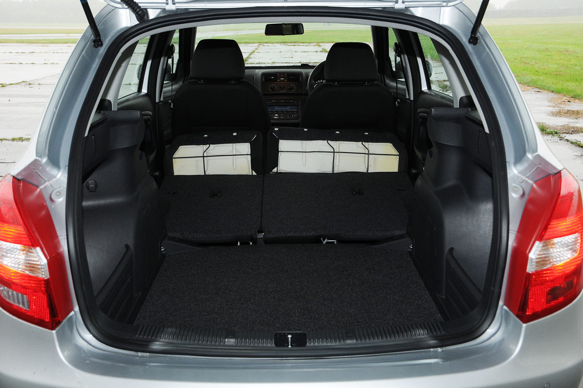 Skoda Fabia Estate boot