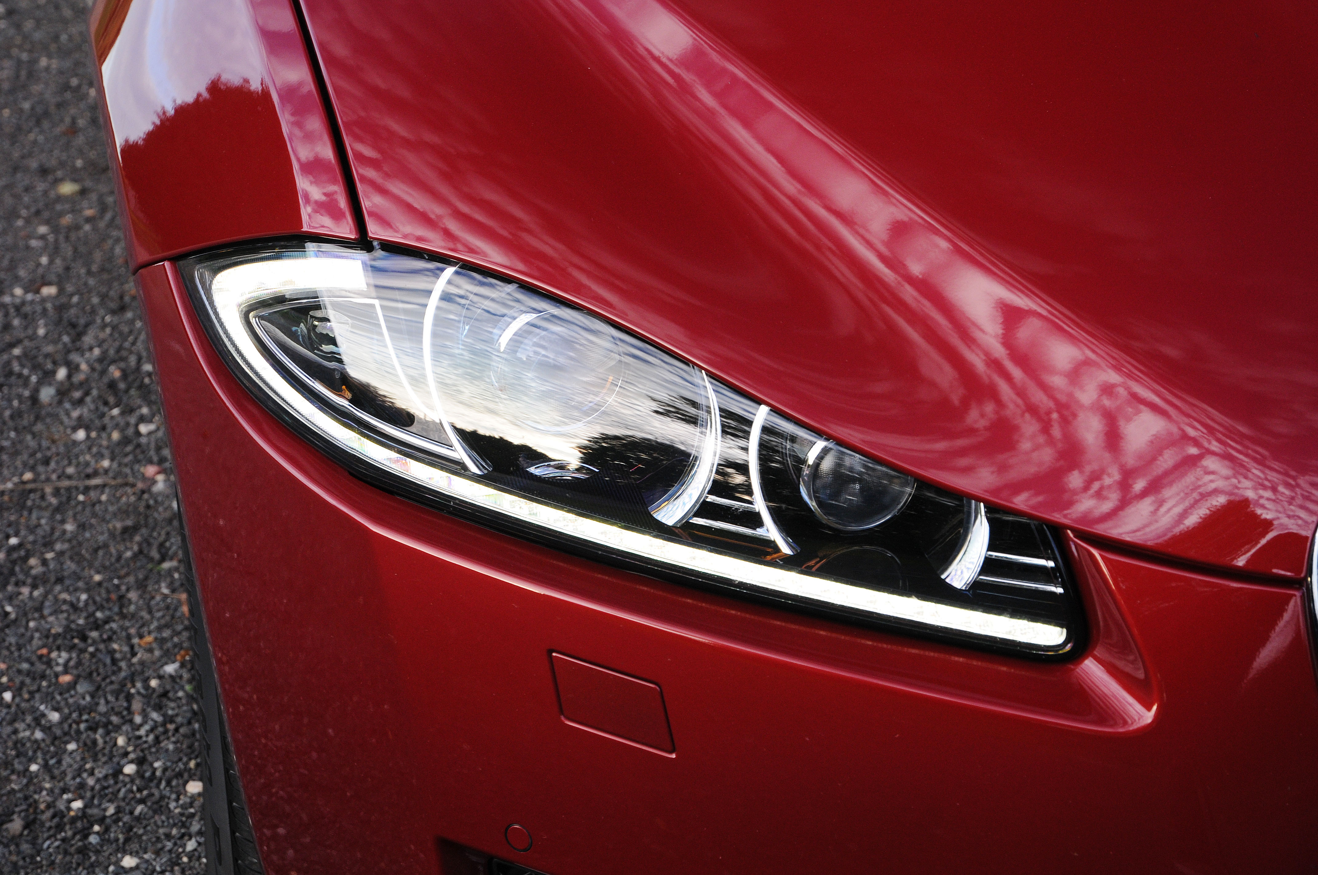 Jaguar XF headlight