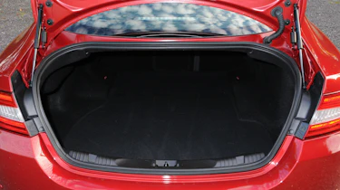 Jaguar XF boot space
