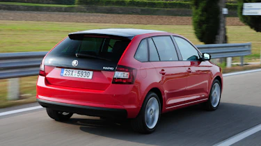 Skoda Rapid Spaceback rear tracking
