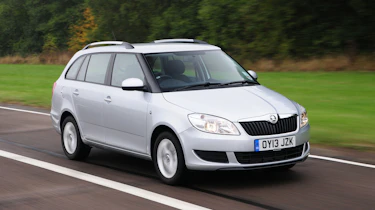 Skoda Fabia Estate front action