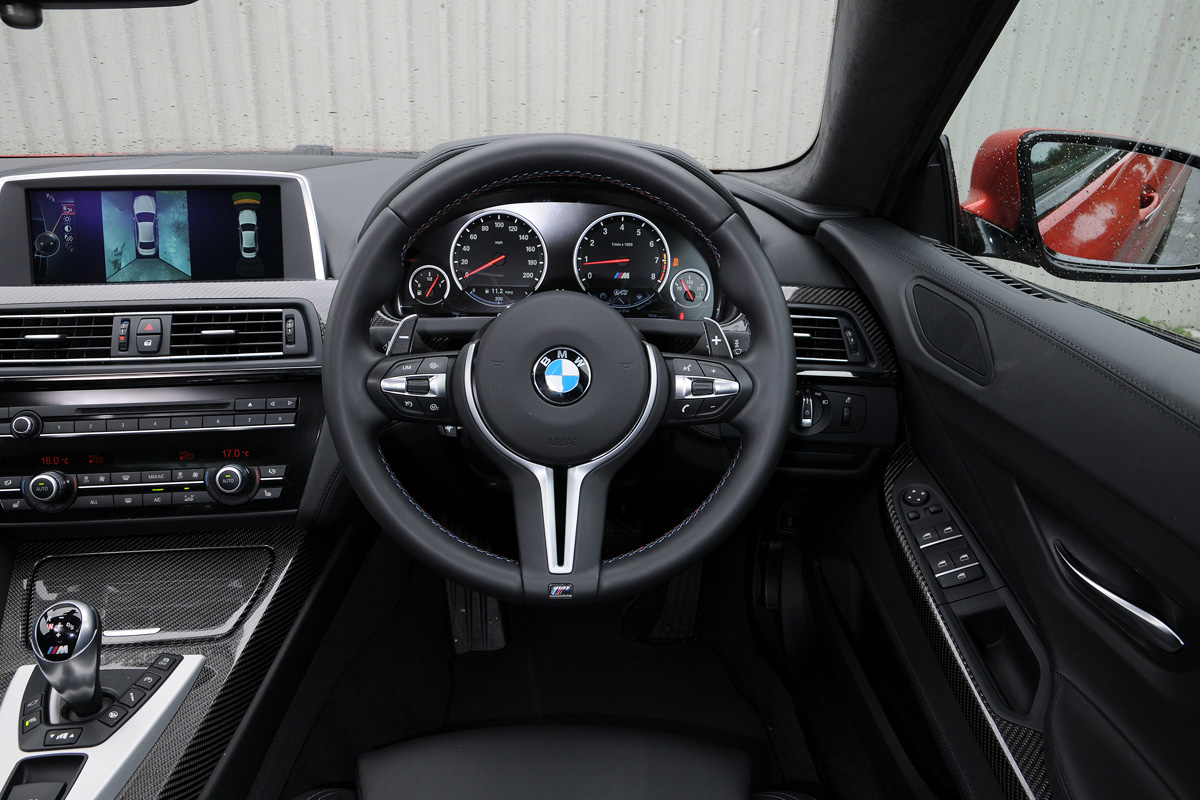 BMW M6 Gran Coupe interior 