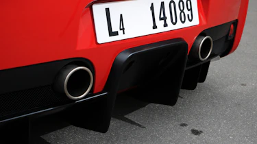 Ferrari 458 Speciale exhaust