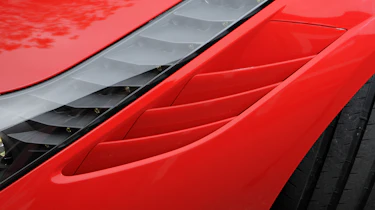 Ferrari 458 Speciale air intakes