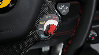 Ferrari 458 Speciale mode selection dial