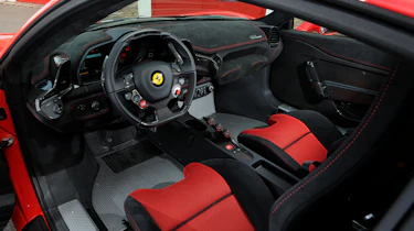 Ferrari 458 Speciale front interior