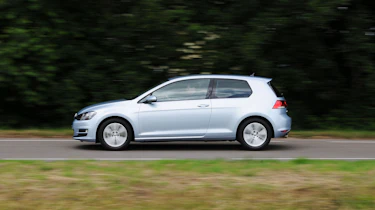 VW Golf BlueMotion side view