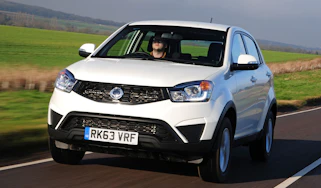 SsangYong Korando front tracking