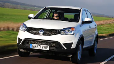 SsangYong Korando front tracking