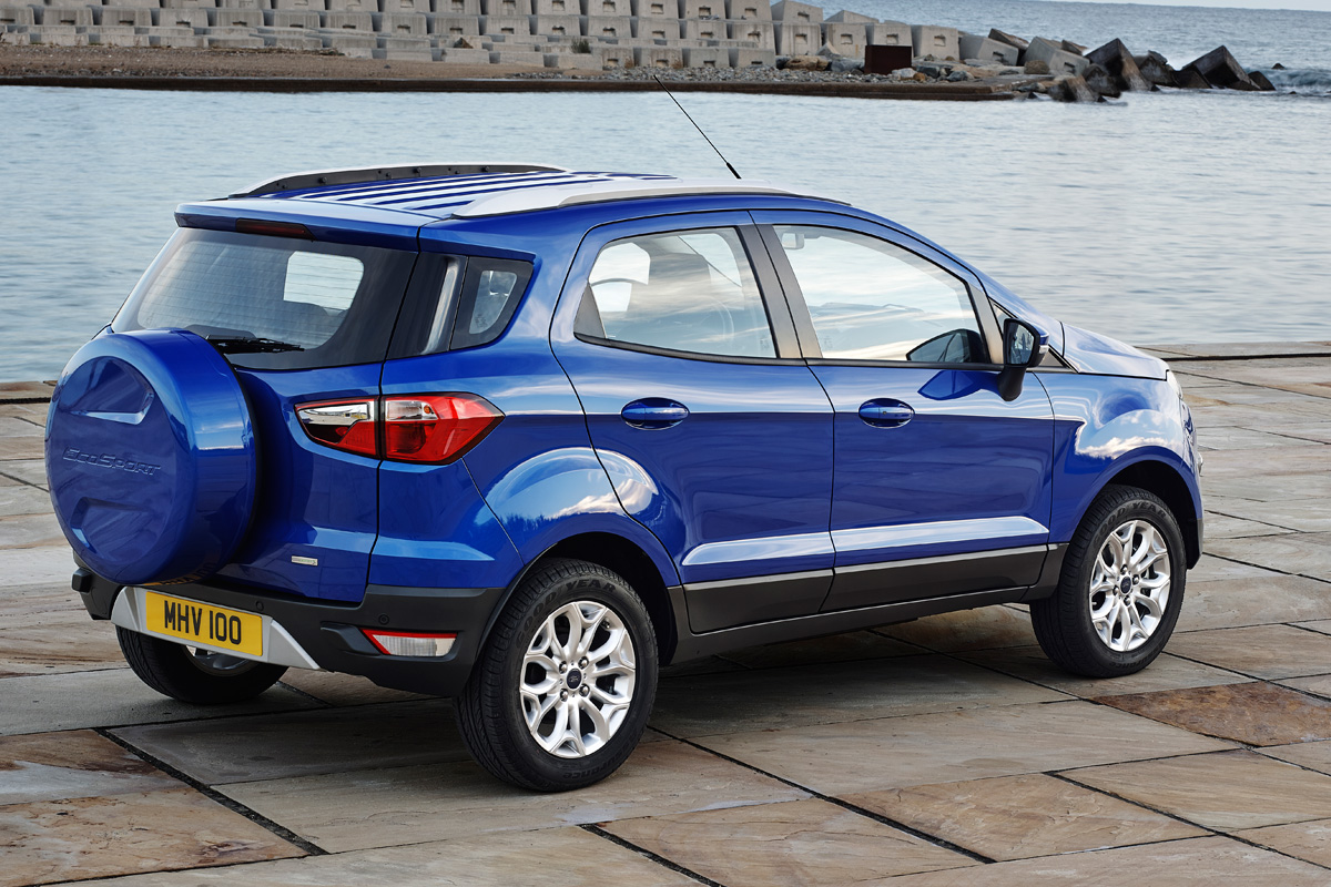 Ford Ecosport action rear