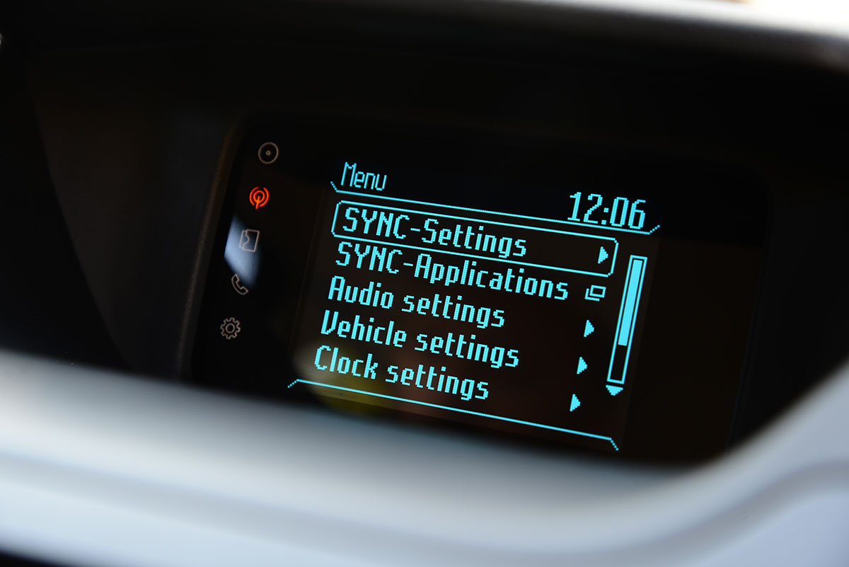 Ford EcoSport EcoBoost screen