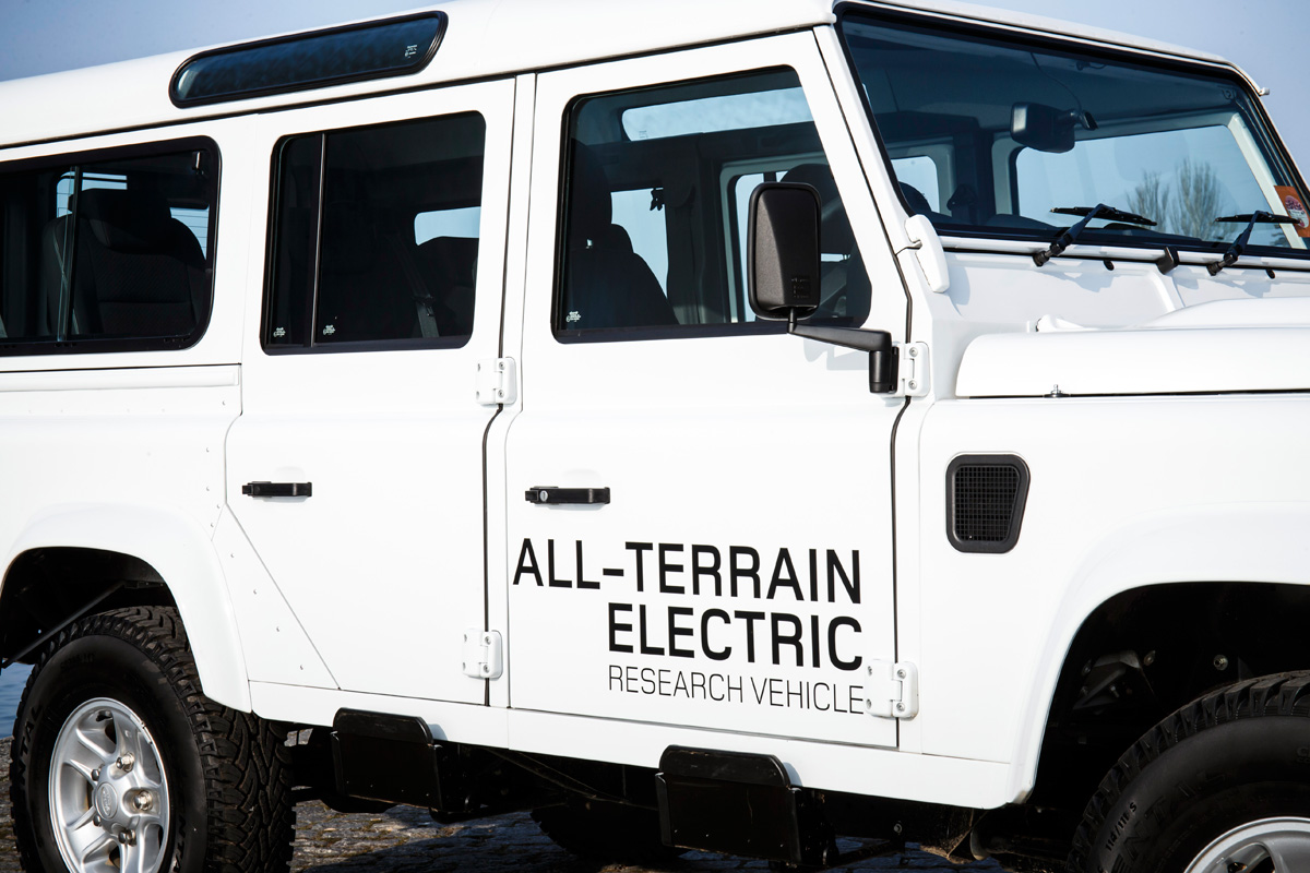 Electric Defender badging