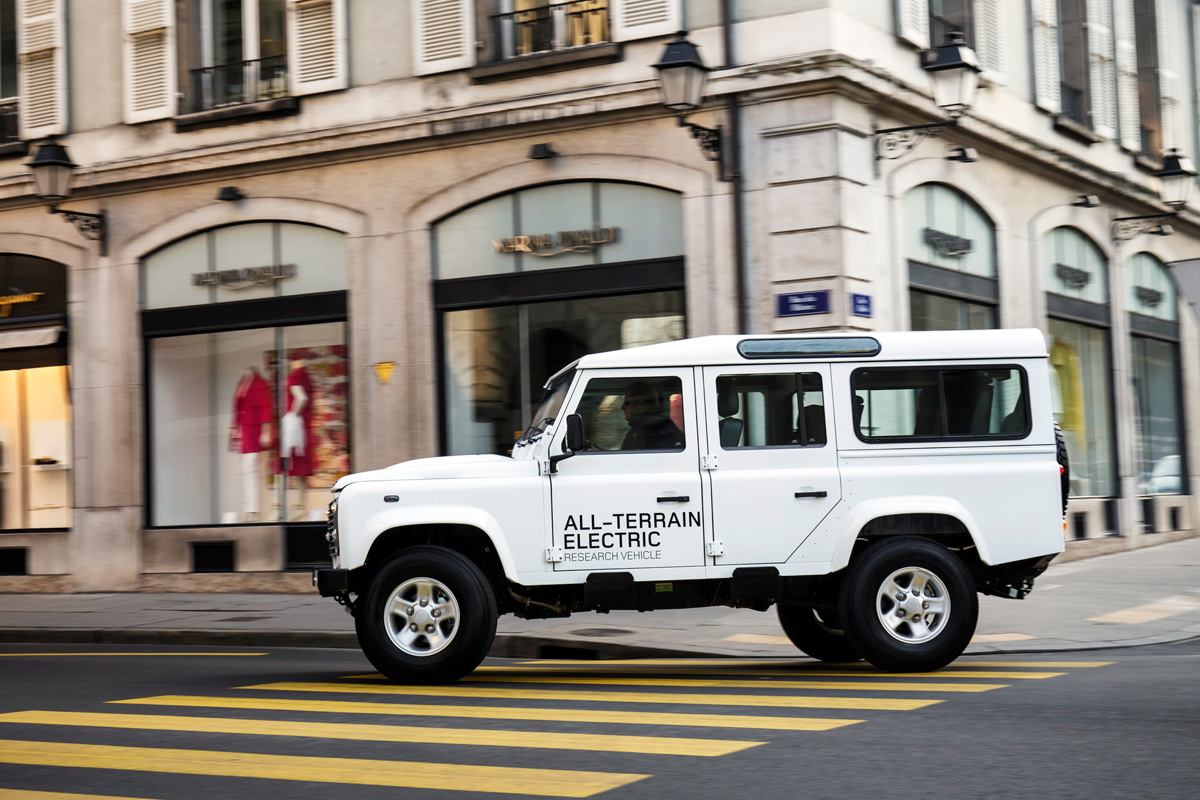 Electric Defender side