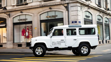 Electric Defender side