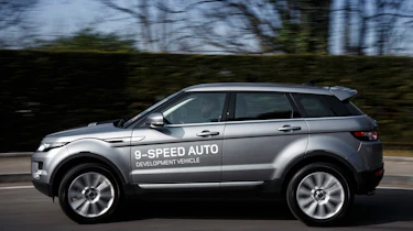 Range Rover Evoque nine-speed panning