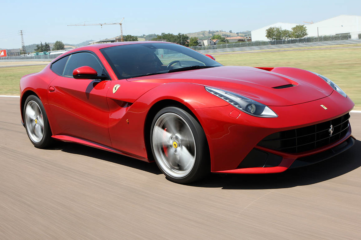 Ferrari F12 Berlinetta front action