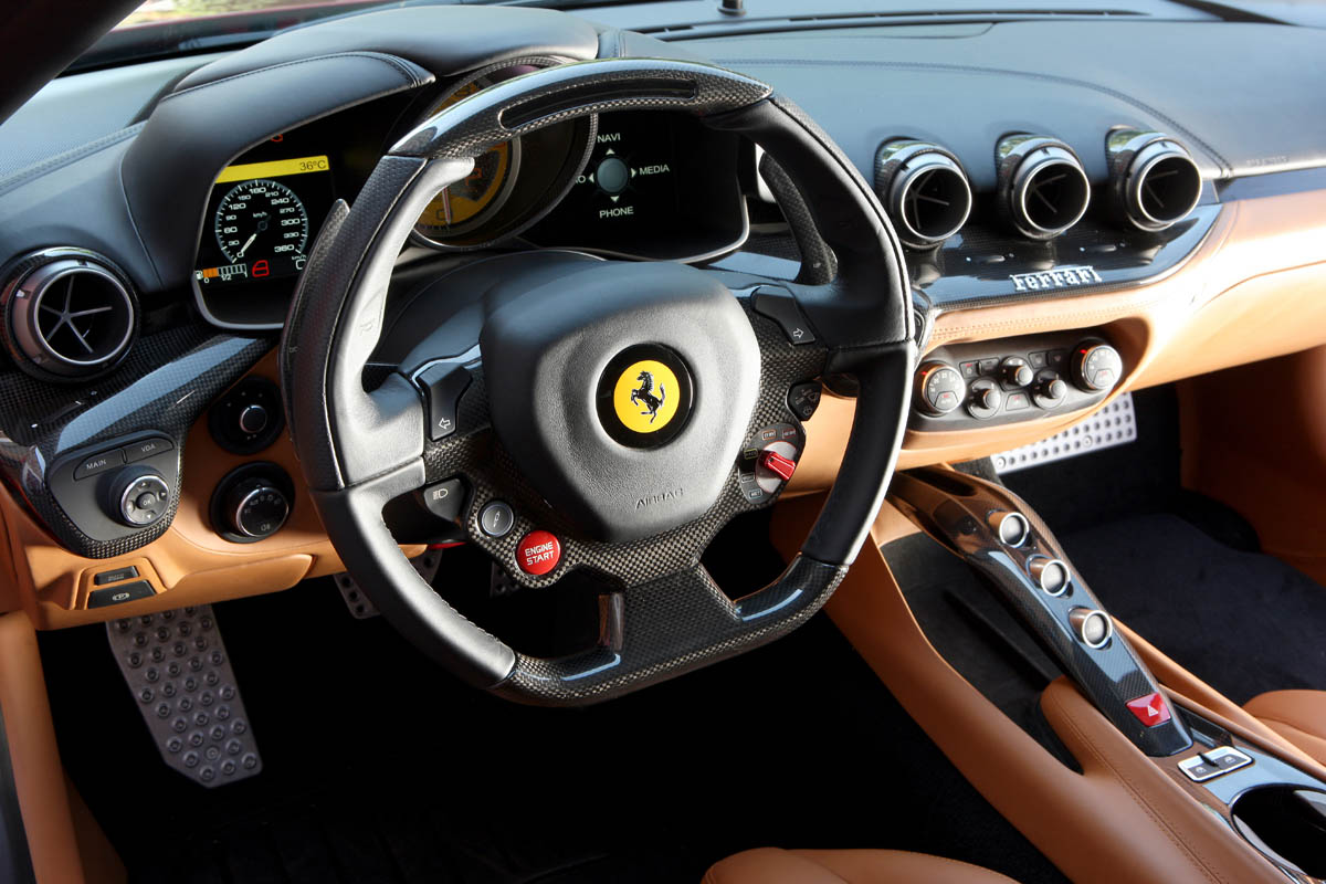 Ferrari F12 Berlinetta interior