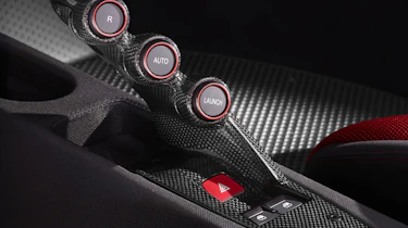Ferrari 458 Speciale interior buttons