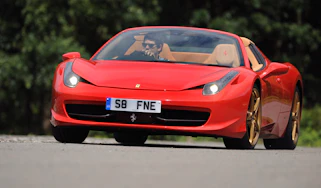 Ferrari 458 Spider front cornering