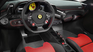 Ferrari 458 Speciale interior