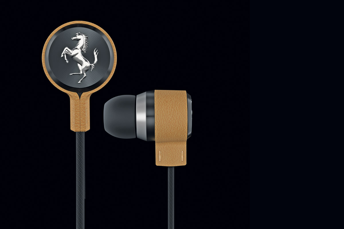 Ferrari Cavallino T150i hand-free earphones