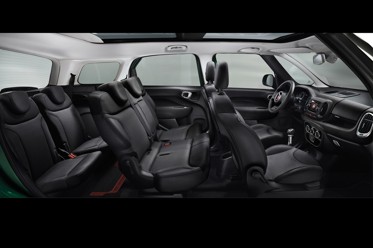 Fiat 500L MPW interior