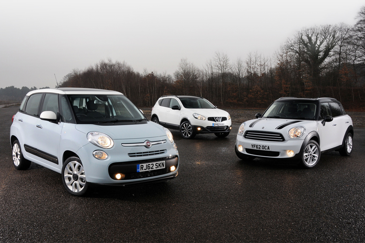 Fiat 500L vs rivals