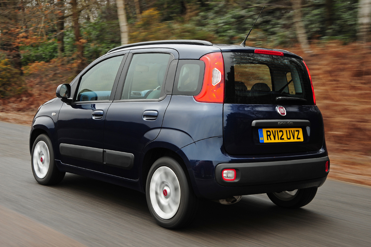 Fiat Panda 1.3 Multijet Pop rear tracking