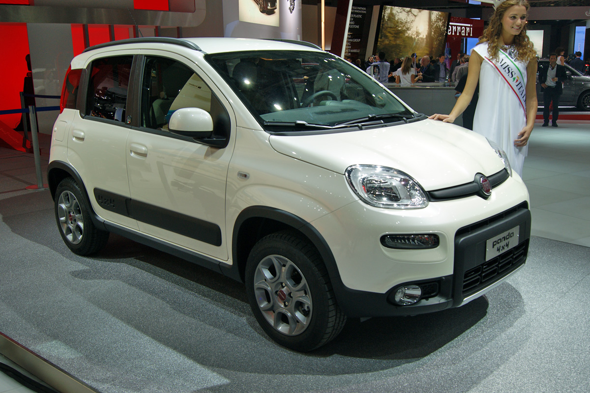 Fiat Panda 4x4 front tracking
