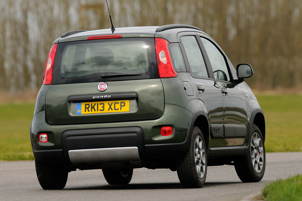 Fiat Panda 4x4 TwinAir rear cornering