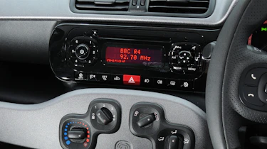 Fiat Panda 4x4 centre console