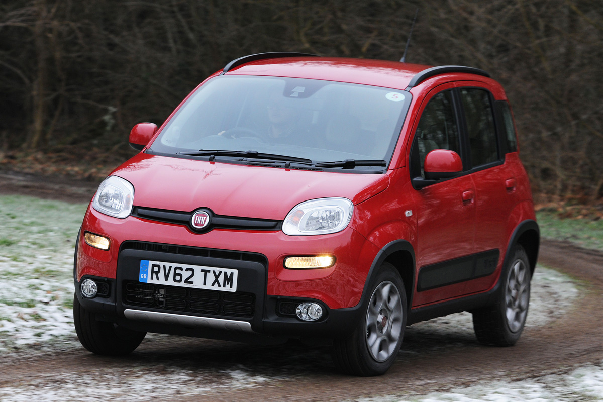 Fiat Panda 4x4 front cornering