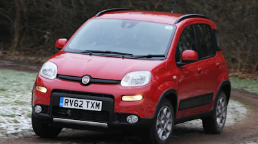 Fiat Panda 4x4 front cornering